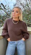 LOLITA APLACA SWEATER - SWISS CHOCOLATE Coco Boutique 