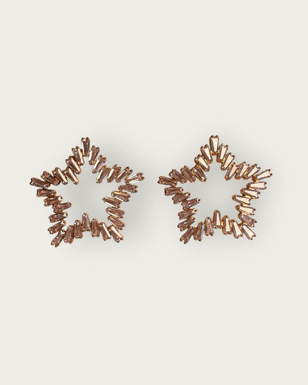 FROSTED STAR EARRINGS - GOLD Jewellery & Accessories Coco Jewellery 