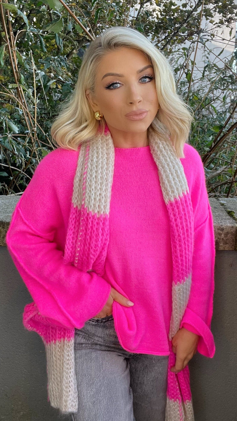 PALERMO SWEATER & SCARF SET Coco Boutique 