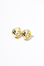 MINI HUGGI HOOPS - RIPPLE GOLD Jewellery & Accessories Coco Jewellery 