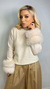 ZSA ZSA MERINO SWEATER - CREAM Coco Boutique 