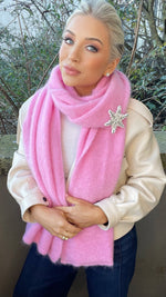 LULU LUXE SCARVES Knitwear Coco Boutique Bubblegum Pink 