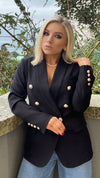 PENNY TAILORED BLAZER - BLACK Coco Boutique 