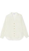 MILEY BLOUSE GOLD STUDS - CREAM Tops & Jumpers Never Fully Dressed 