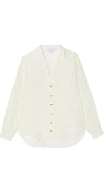 MILEY BLOUSE GOLD STUDS - CREAM Tops & Jumpers Never Fully Dressed 