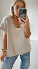 ROXIE KID MOHAIR CARDI - CREMÉ Coco Boutique 