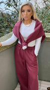 TRÉS BIEN BURGUNDY CO-ORD Coco Boutique 