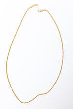 CLASSIC ROPE NECKLACE - GOLD Jewellery & Accessories Coco Jewellery 