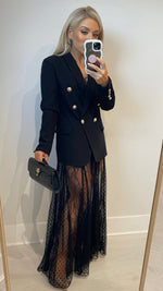 PENNY TAILORED BLAZER - BLACK Coco Boutique 